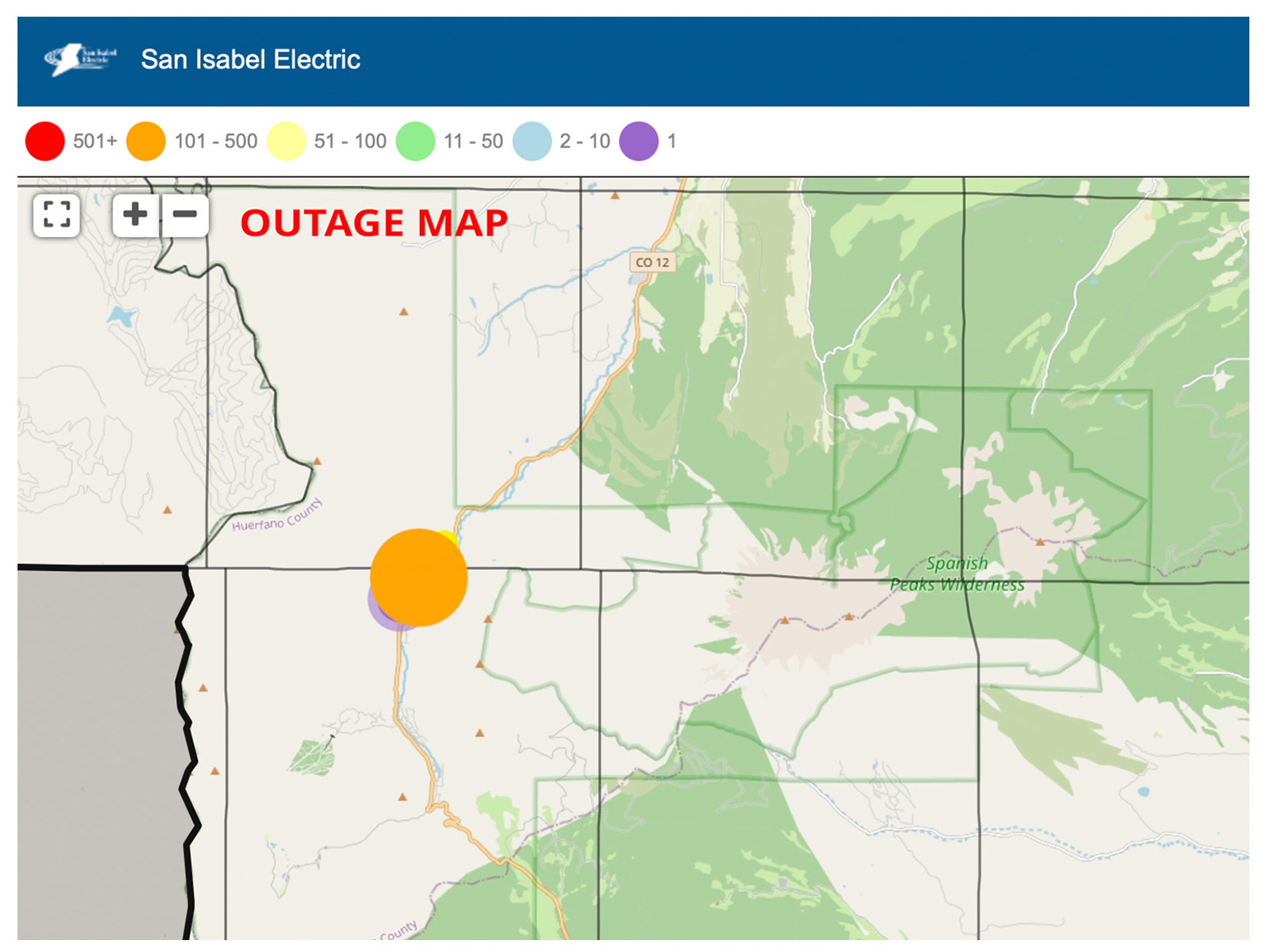 infrastructure in Cuchara, Colorado infrastructure in Cuchara, Colorado